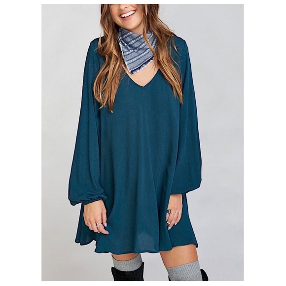 SHOW ME YOUR MUMU Draped Dress Intricate Mini Gown - Picture 2 of 5